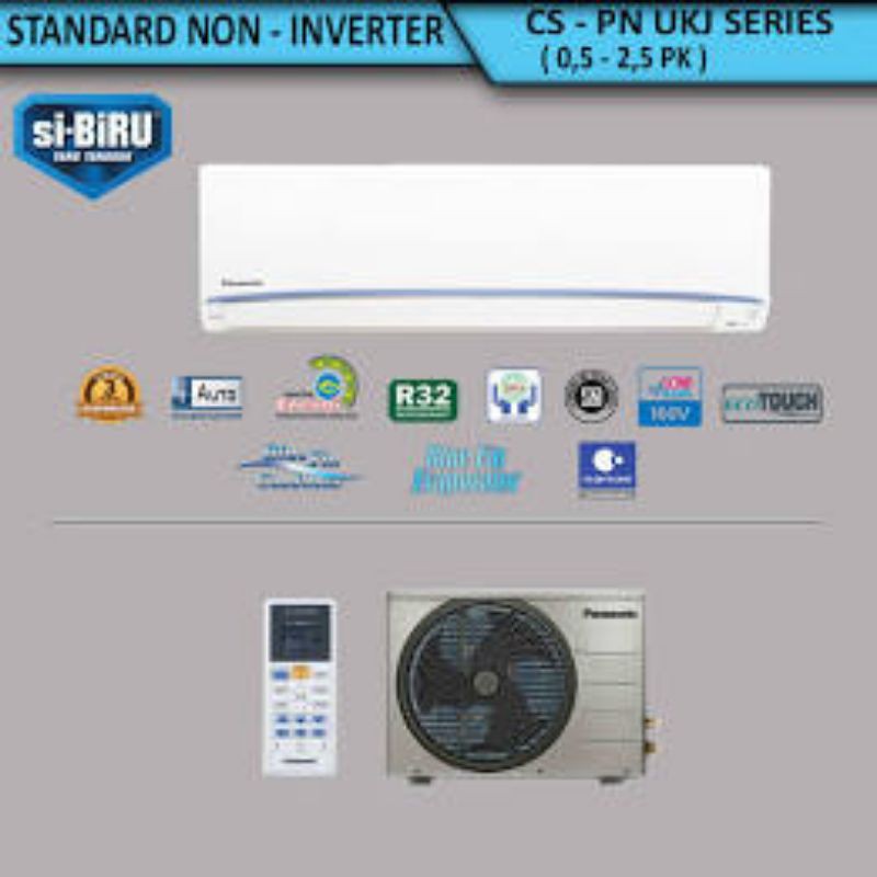 AC Panasonic 1 PK CS-PN9WKJ (Unit Only)