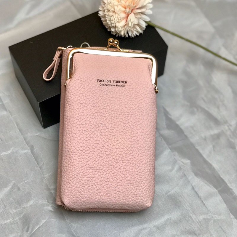 BJ223934 - BLACK/BLUE/KHAKI/LIGHTBLUE/PINK/RED/ROSE/YELLOW - TAS DOMPET HP SLEMPANG WANITA FASHION IMPORT MODIS ELEGAN TERMURAH TERLARIS TERBARU BAGSTORE JAKARTA TAS BATAM JTF23934