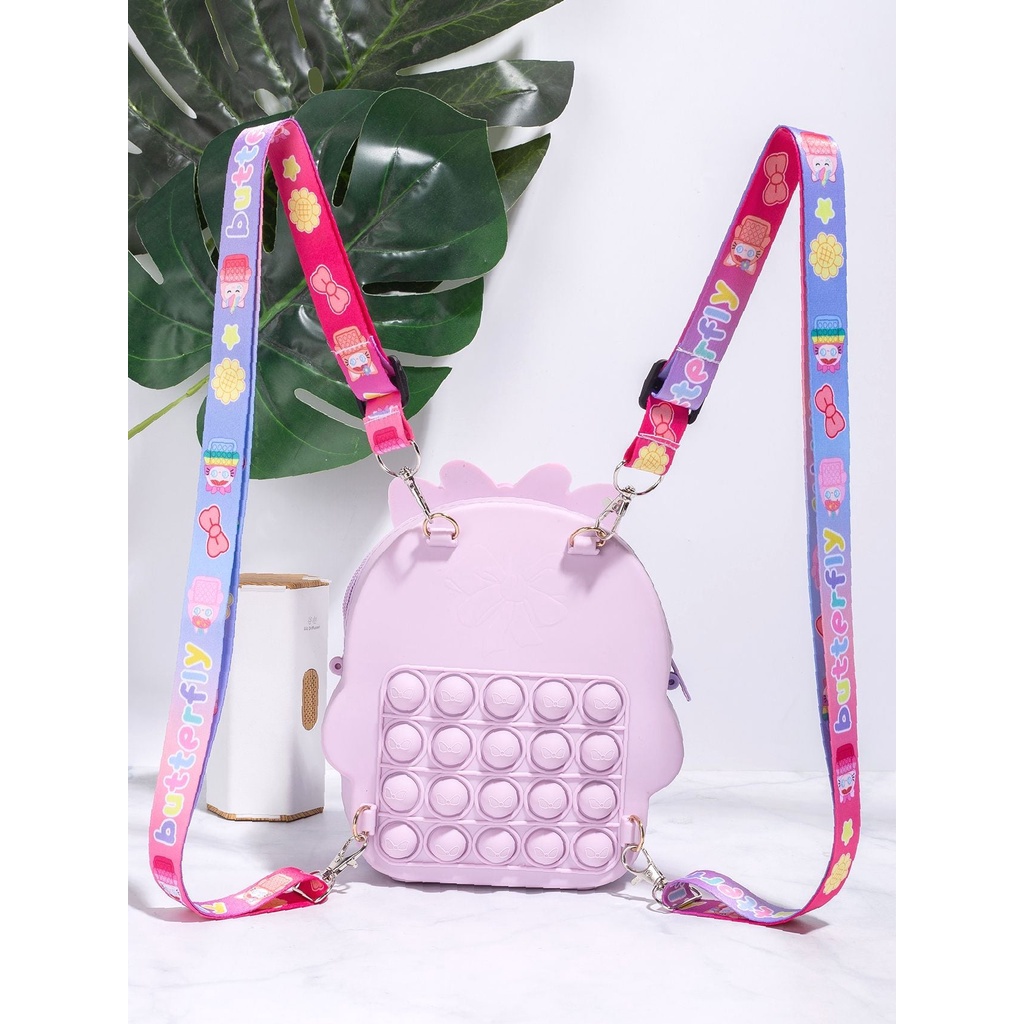 TAS ANAK POP IT JELLY / TAS POP IT ANAK SELEMPANG UNICORN / TAS POP IT ANAK TERMURAH - P-040