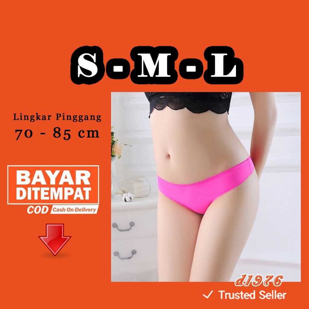 d1976 Celana Dalam Wanita Premium All Size S M L CD Sexy G String Underwear Pakaian Dalam H167