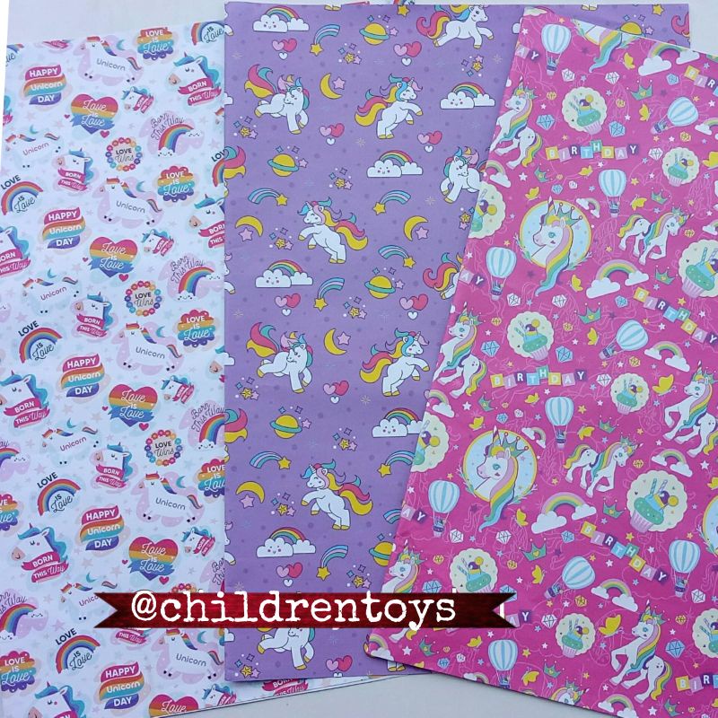

Kertas kado Jumbo SANSANWAWA