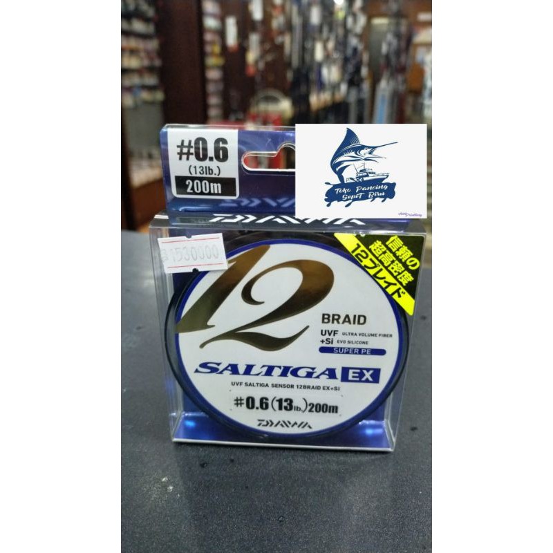 SENAR PE DAIWA SALTIGA EX UVF SENSOR PE 0.6 200M