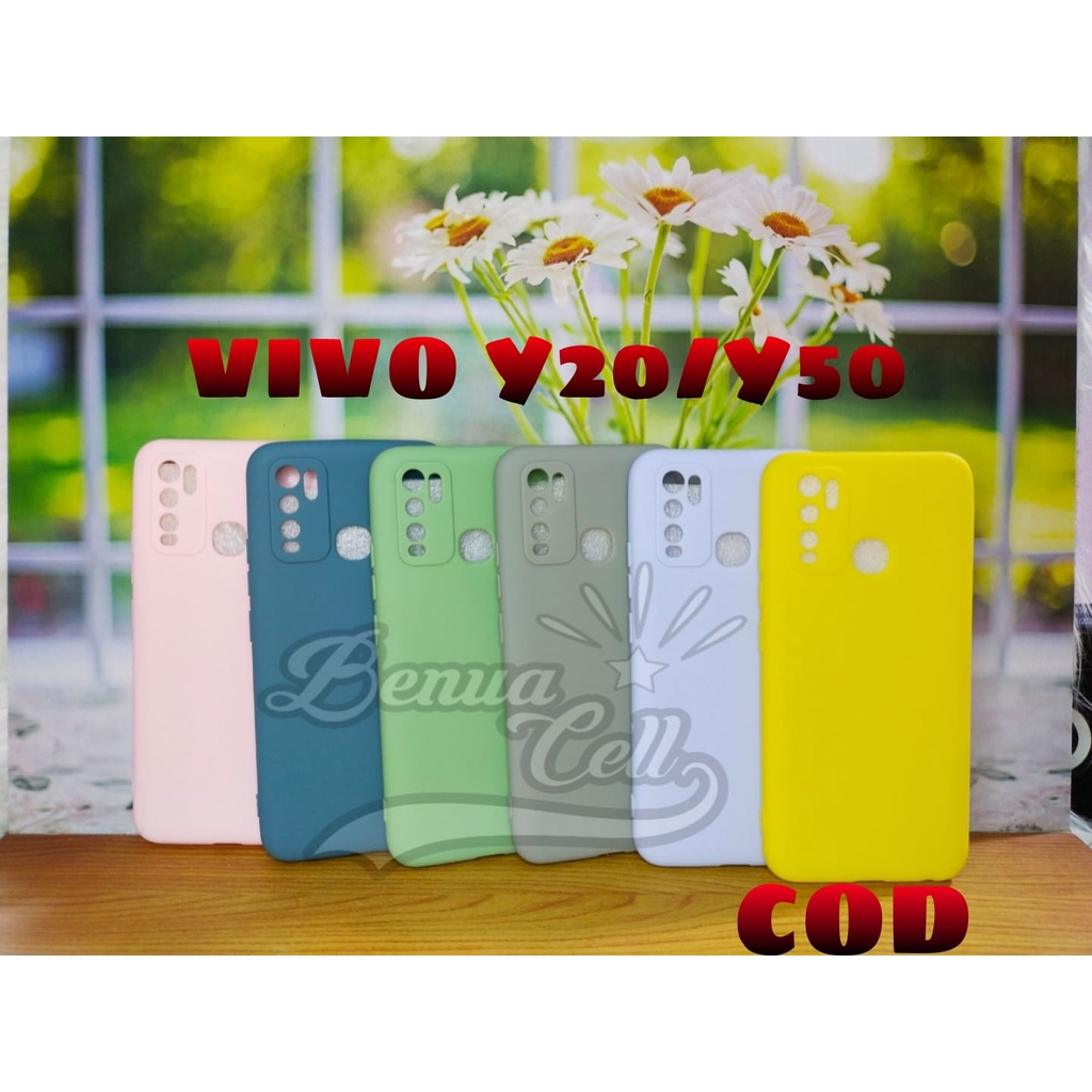 SOFTCASE MACARON VIVO Y12/Y15/Y17 -VIVO Y91/Y95 -Y30/Y50 // SOFTCASE MACARON PROTECTION KAMERA - BD