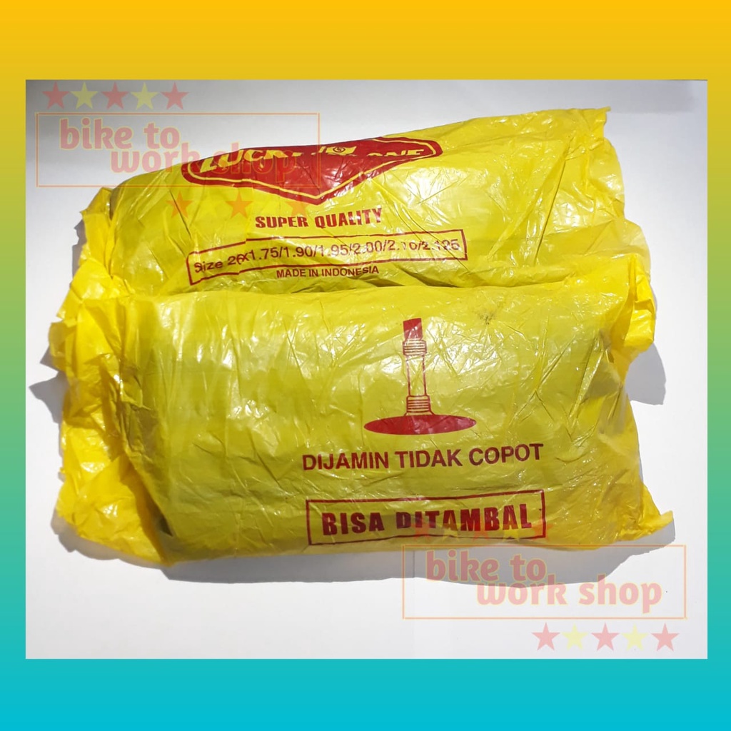 BAN DALAM LUCKY STONE 26X1.75 2.125 26 X 175 2125 1.75 SEPEDA MINI MTB