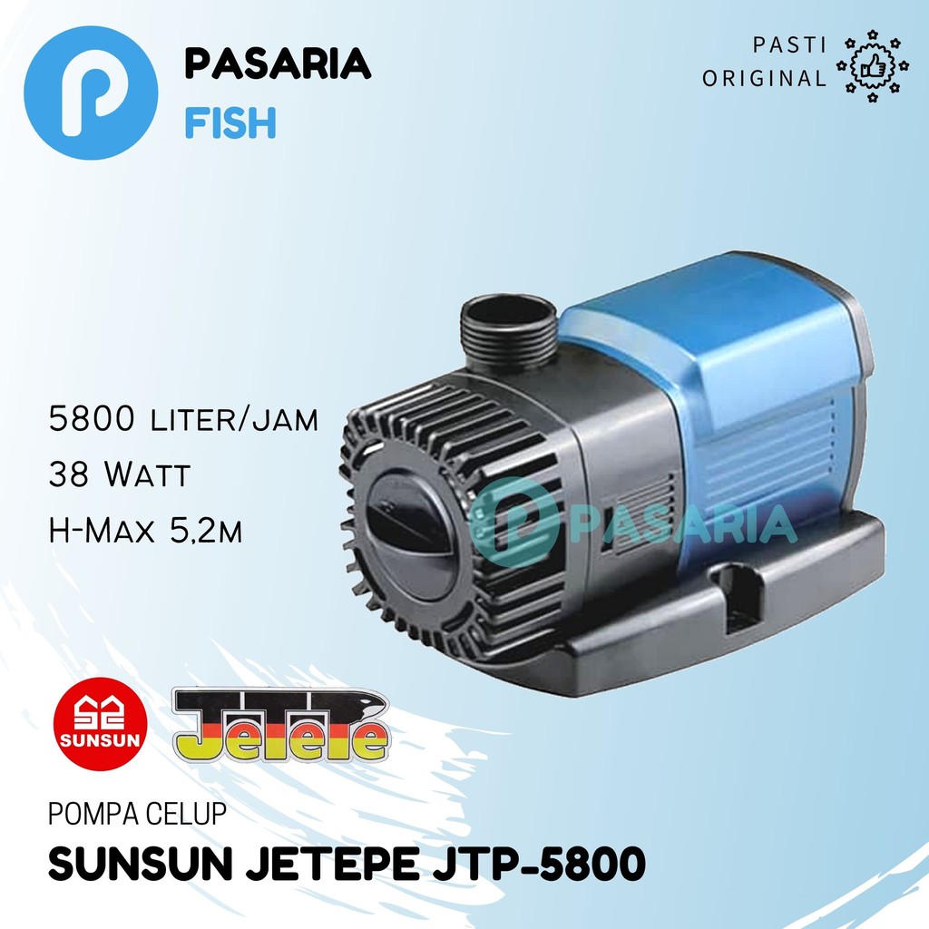 Jual Sunsun Jetepe Jtp Jtp Ori Pompa Celup Kolam Ikan Rendah