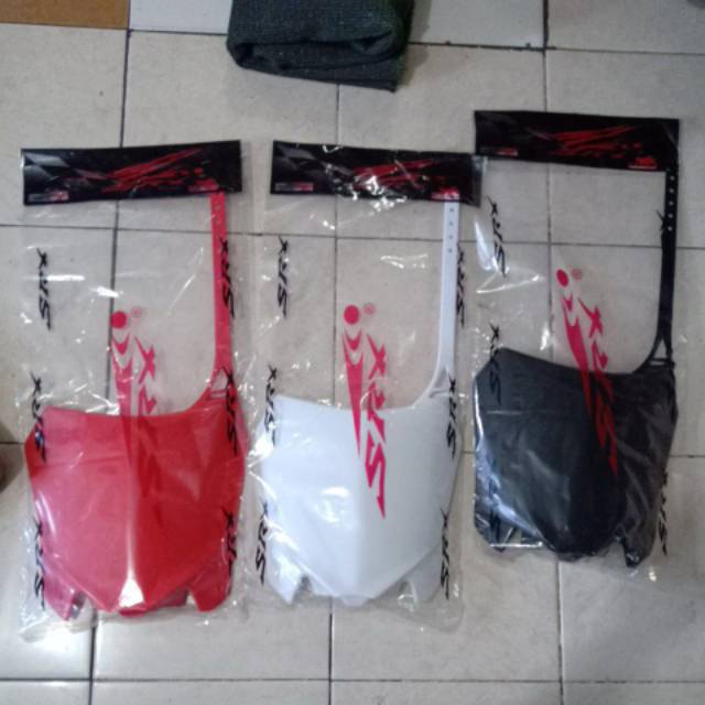 PAPAN NAMA CRF 250 THN 2008 MERK SRX