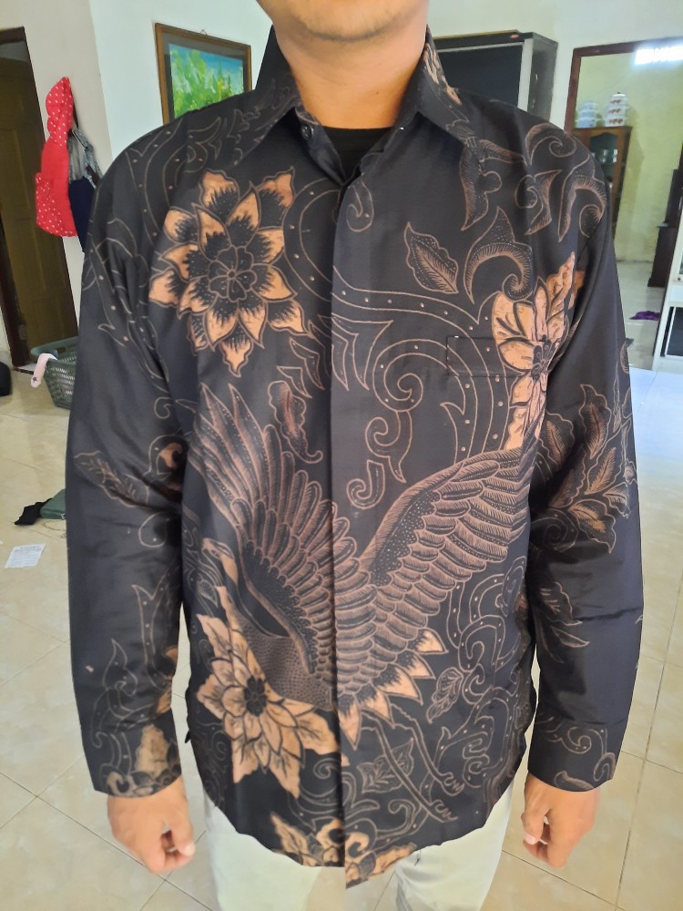 Batik Pria Bayusuta Full Furing Katun Halus Sragenan Size S-xxl Asli Solo