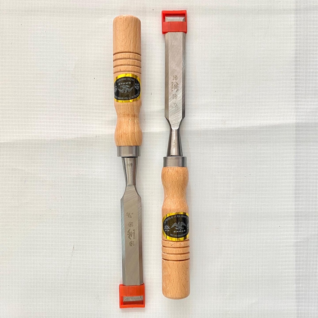 Pahat Kayu/Tatah Kayu/Pahat Ukir/Tatah Ukir Cap 'Mata' 3/4"