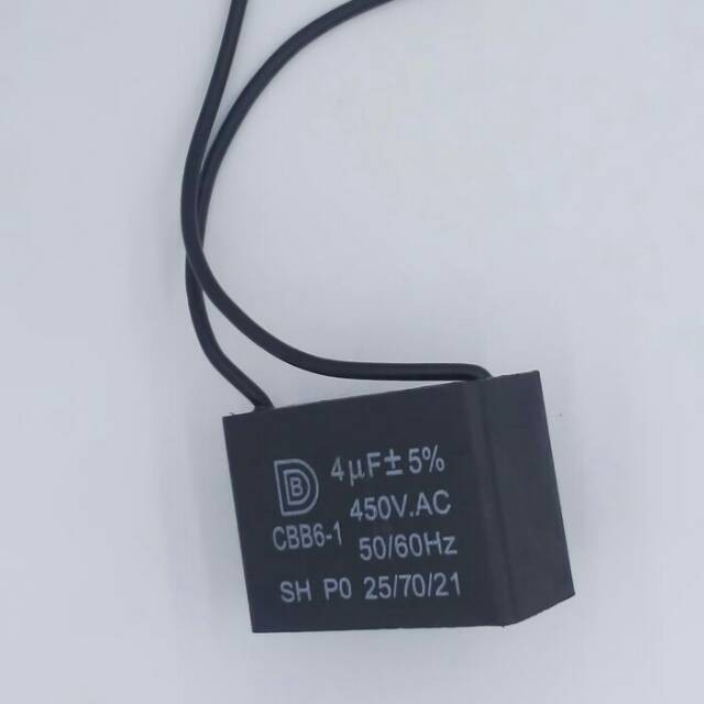 Kapasitor 4 kipas angin capasitor 4uf 4uf 450V