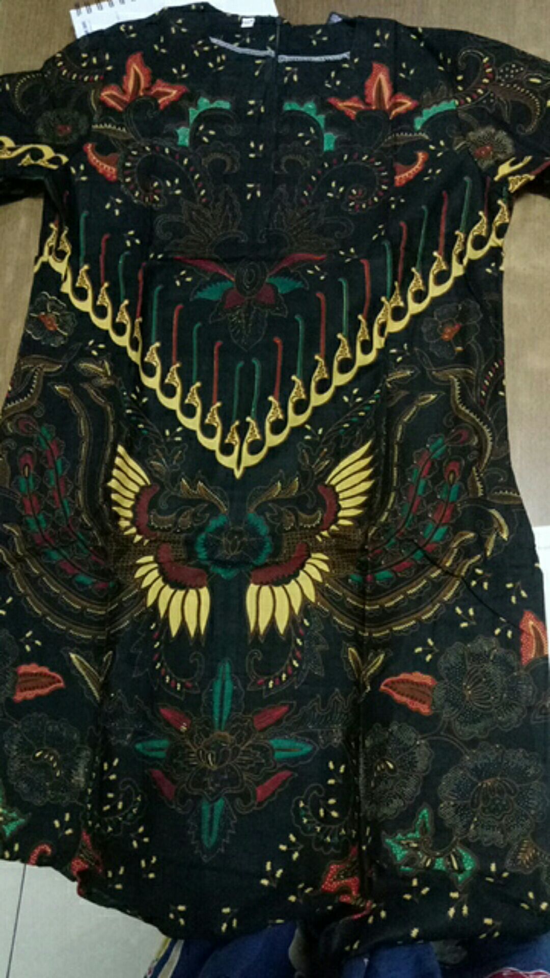 Elva Dress Standar / Jumbo / Super Jumbo - Dress Batik Wanita Terusan Wanita