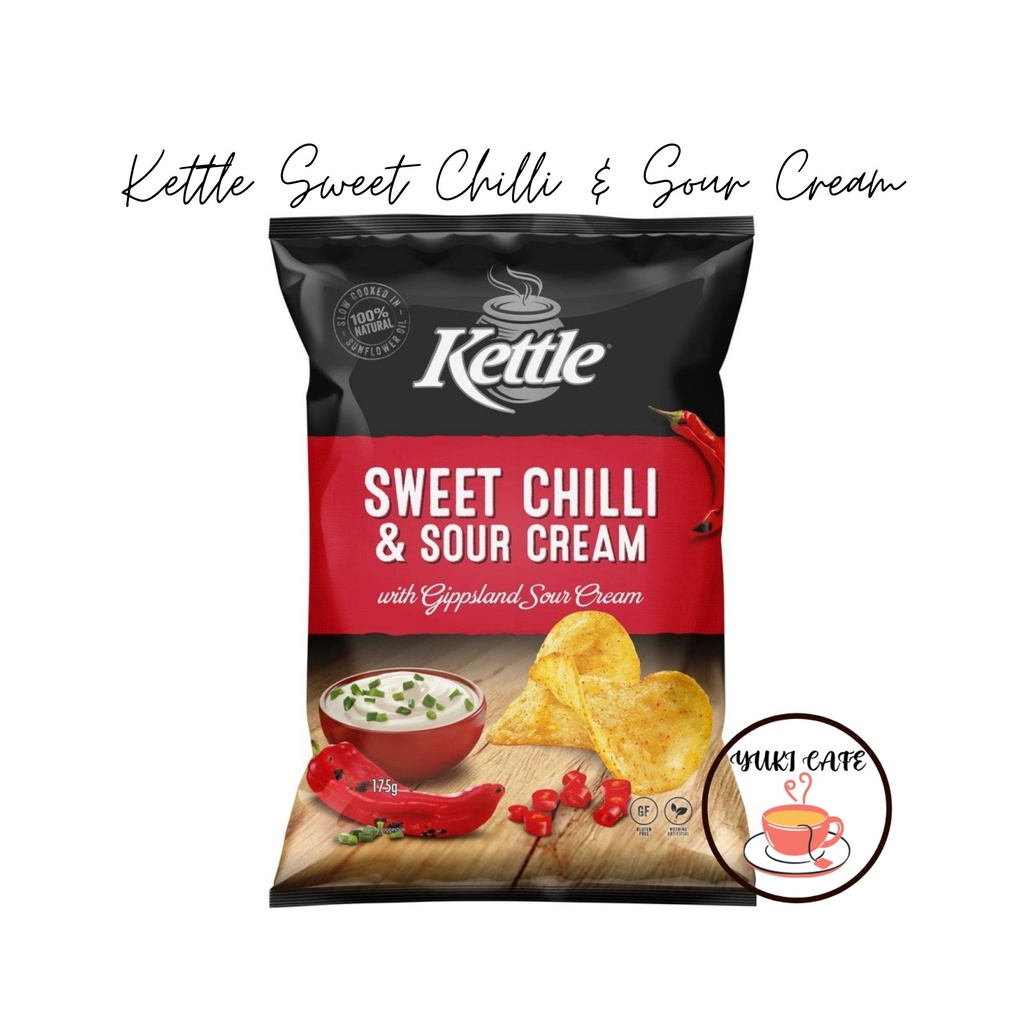 

KERIPIK - KETTLE SWEET CHILLI & SOUR CREAM