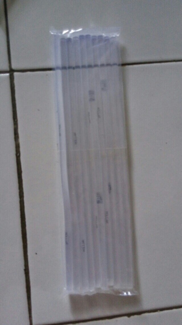 10 Pcs Isi Ulang Lem Tembak Refill Glue Gun Ukuran Kecil 30 Cm