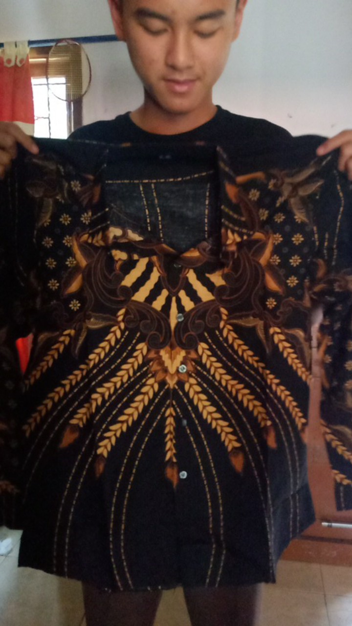 Odza Baju Batik Modern Kemeja Batik Lengan Panjang Kemeja Slim Fit Baju Distro Pria