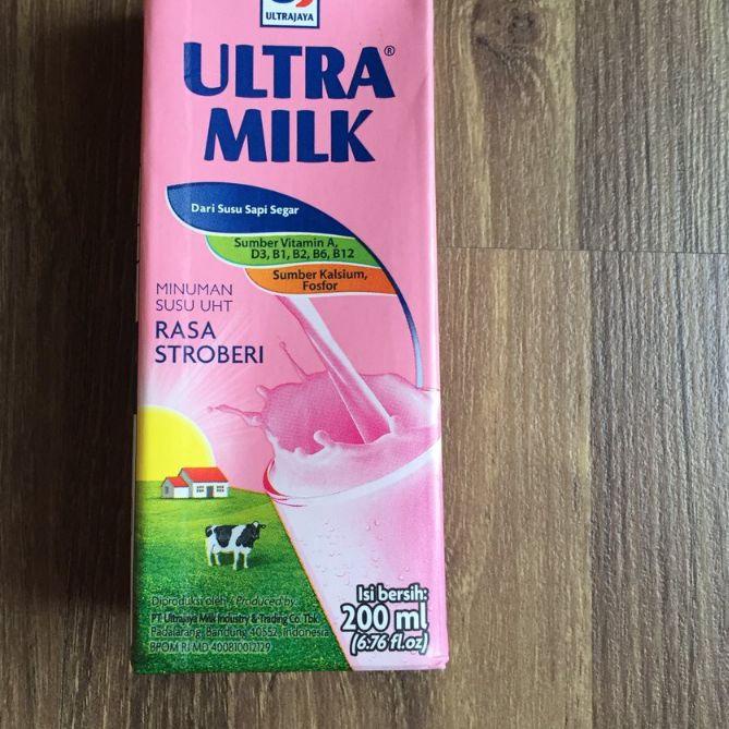 

Oke Price Susu Ultra Milk Coklat / Strawberry / Full Cream / Caramel 200 ml 1 Dus 24.