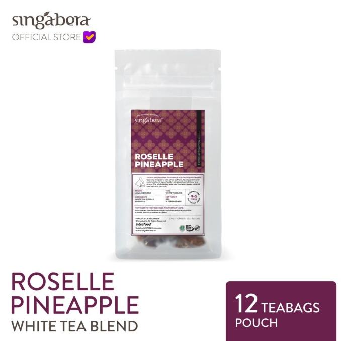 

[[COD]] Singabera tisane - Roselle Pineapple - Fruity White Tea - 12 Teabags