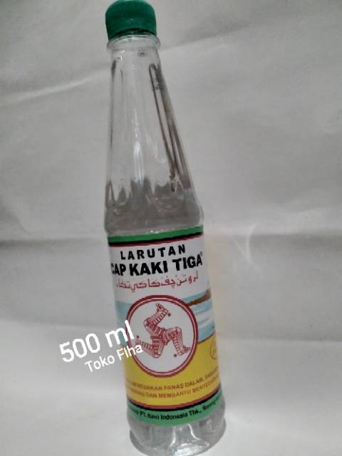 

Larutan Cap Kaki Tiga 500ml