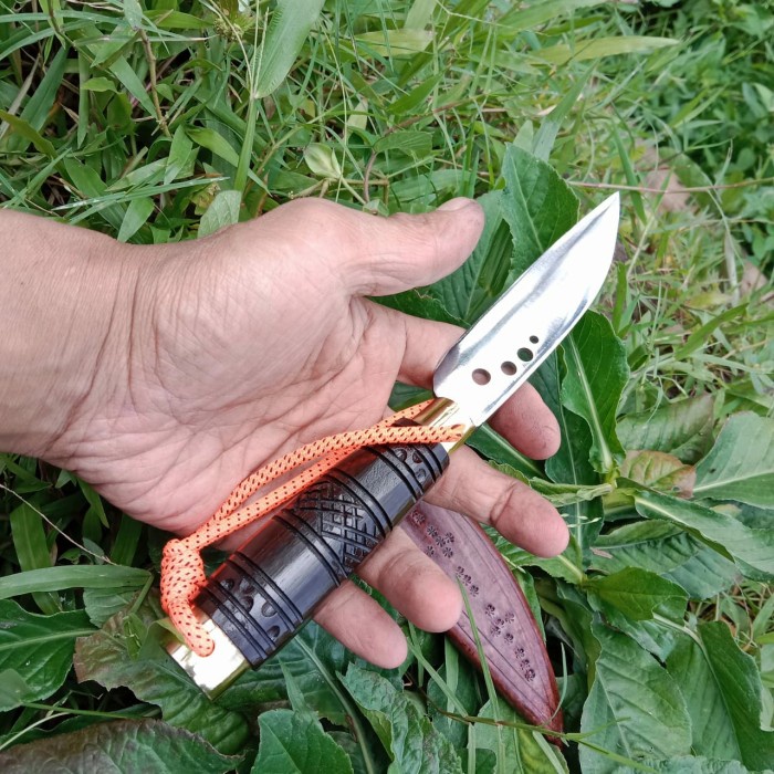 Pisau Seset Kulit - Pisau Seset Kulit Skiner Mini Model Lut - Vivistecolection