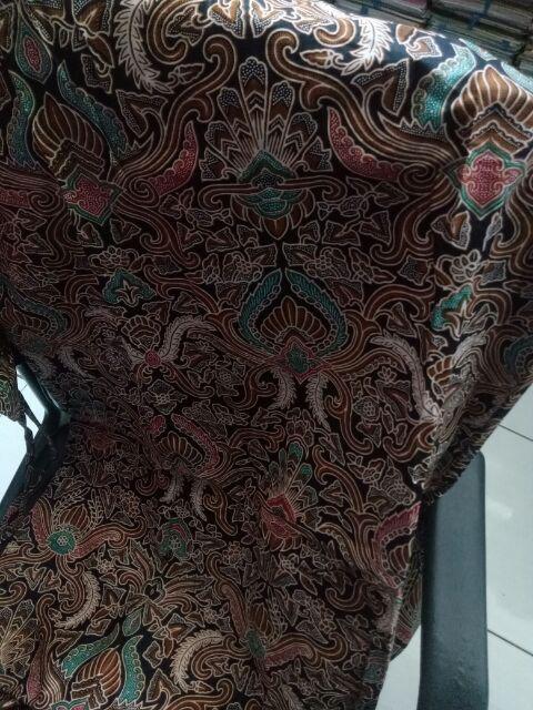 Terlaris Serut Genes Jelita Tunic Navbor Yelbor Whitbor Creambor Tunik Batik Modern Hrb030 D