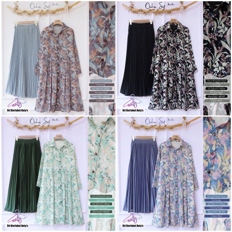 OCHA SET JUMBO SETELAN WANITA BY ANTY