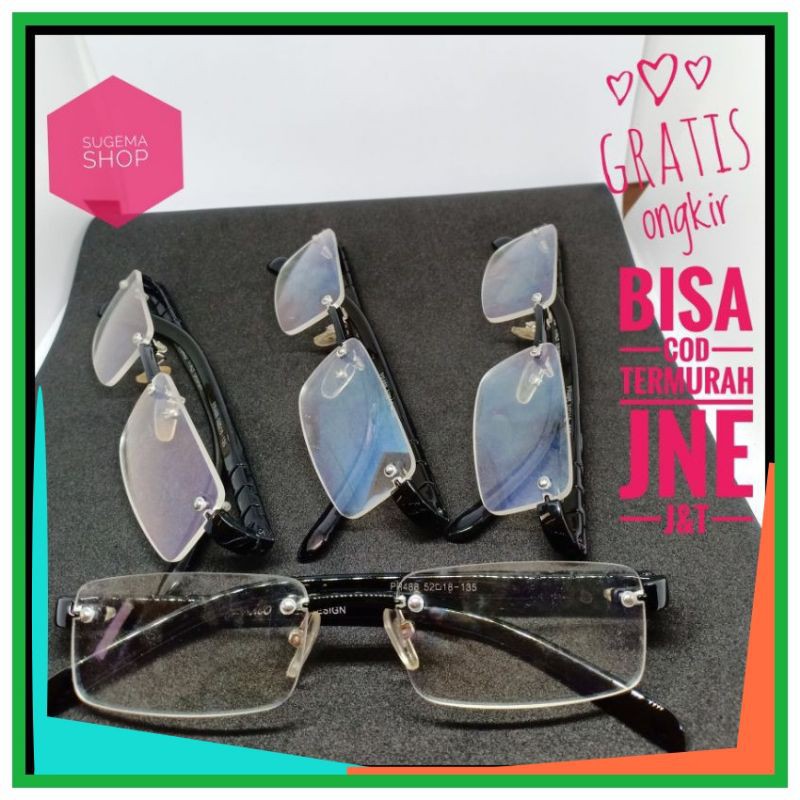 PR488 Kacamata frame Kacamata fashion Kacamata pria Kacamata dewasa Kacamata terbaru