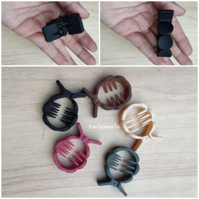 JEPIT RAMBUT IKAN DOFF MOTIF BULAT - JEPIT RAMBUT - JEDAI RAMBUT IKAN - JEPIT IKAN - JEDAI IKAN