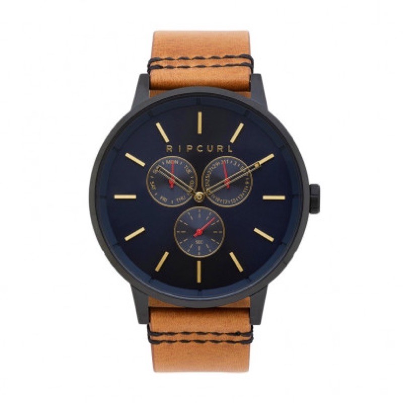 Jam tangan ripcurl detroit multieyes brown navy