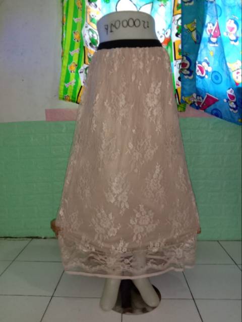 Rok Brukat Panjang Dewasa