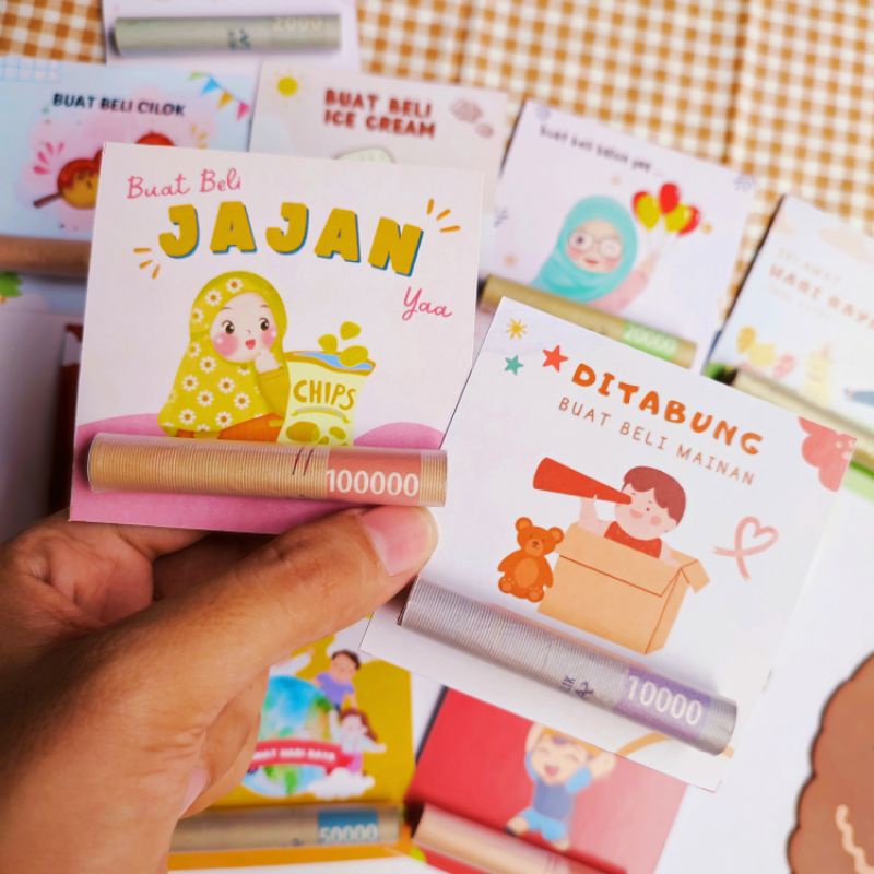

24pcs amplop + plastik lebaran unik lucu angpau uang Diluar Kekinian by Giftproject.id