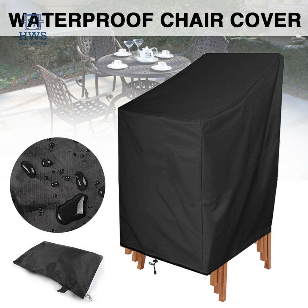 High Back Patio Single Chair Cover Outdoor Furniture Protection Case Waterproof Shopee Indonesia