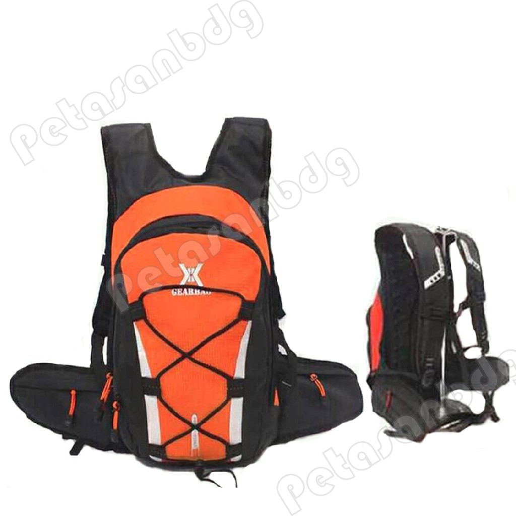 RTM - Tas Touring Motor / Sepeda Gear Bag Oscar + FREE Tactical Molle IMPORT Waist Bag