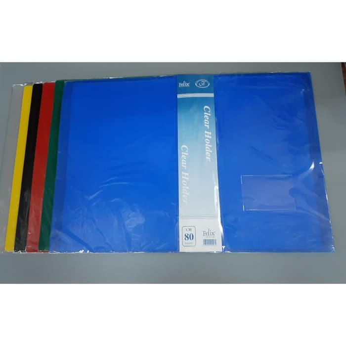 

CLEAR HOLDER FELIX FOLIO 80 LEMBAR | DOCUMENT KEEPER | STATIONERY