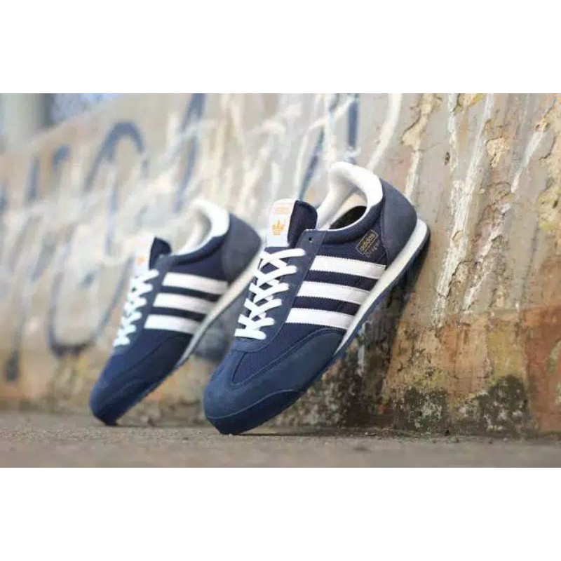 promo Adidas sepatu pria Adidas dragon nevy Lis putih premium original