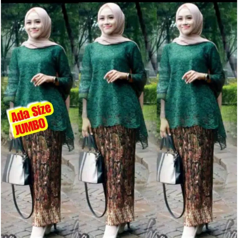 KEBAYA JUMBO - kebaya rinjani - baju ukuran besar - kebaya modern - BIG SIZE - LD 98-130cm
