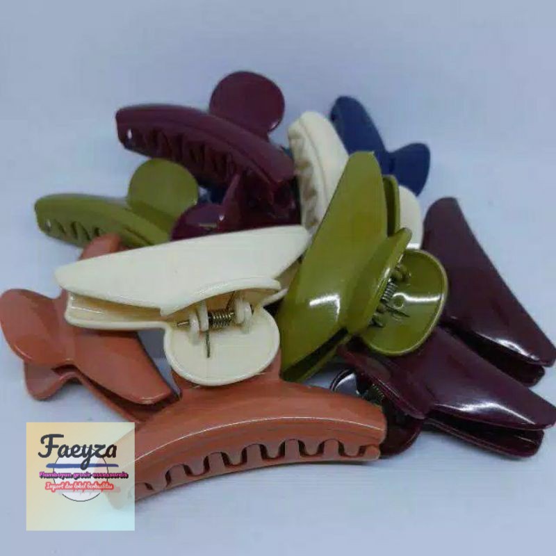 jepit rambut salon 12 pcs