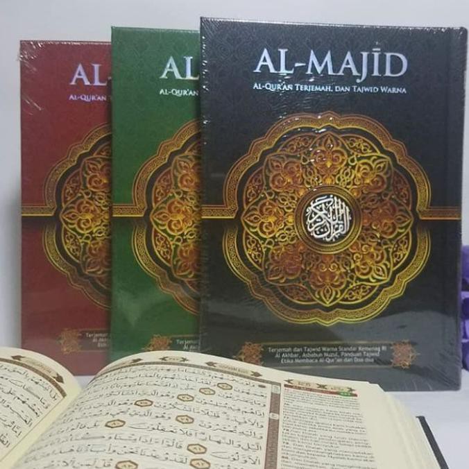 Alquran Almajid Uk Besar A4, Al-Quran Almajid Terjemah Tajwid