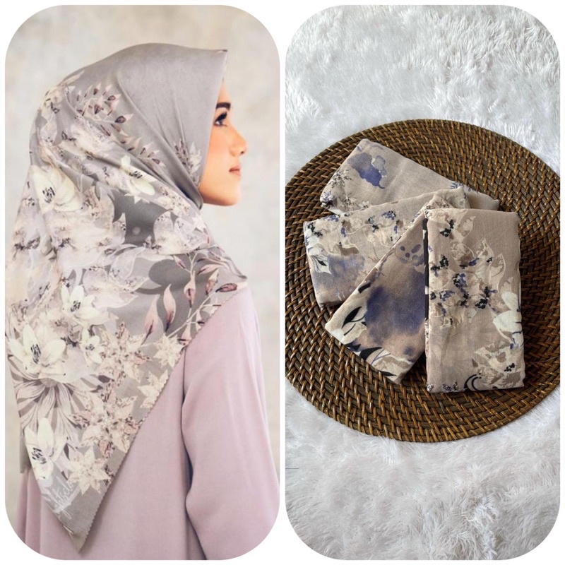 251- 300  Hijab segiempat voal motif-262