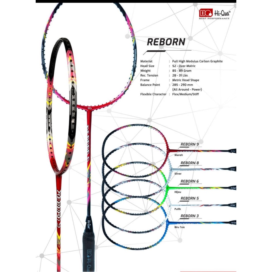 Raket Hi-Qua Reborn - ORIGINAL