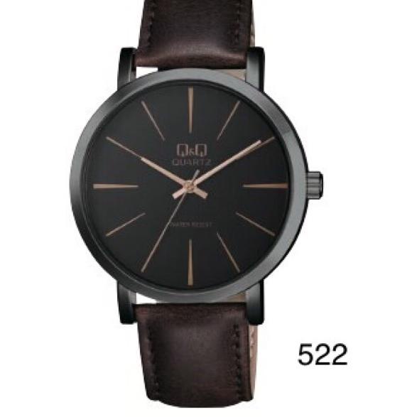 Limited Q&amp;Q - Jam Tangan Unisex - Strap Kulit - Q892J