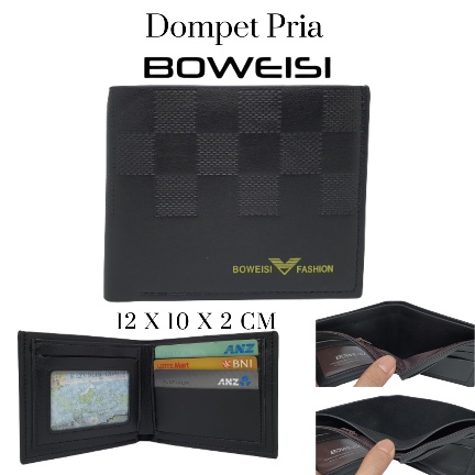 Dompet Pria Original Bovis Kulit PU Harga Murah Kualitas Distro Model Keren Terbaru