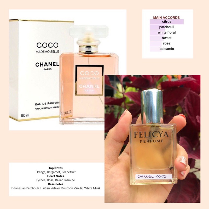 Felicya parfum CHANEL COCO - Inspired Parfum - Best Seller