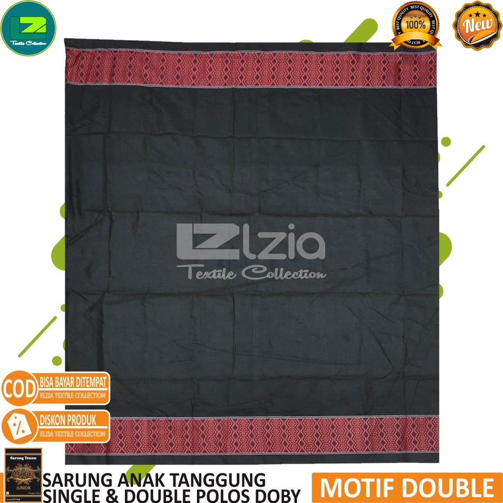 SARUNG ANAK TANGGUNG SINGLE &amp; DOUBLE POLOS DOBY