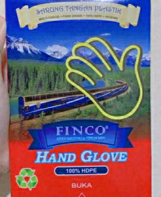 FINCO SARUNG TANGAN PLASTIK MULTIFUNGSI ISI 100 PCS