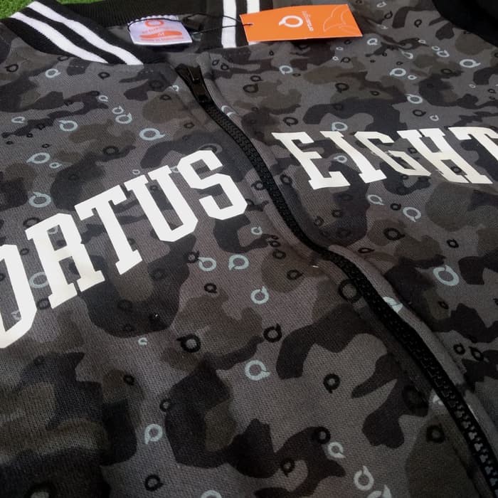 Ortuseight Varsity Camo (Jaket) - Camo Grey/Black
