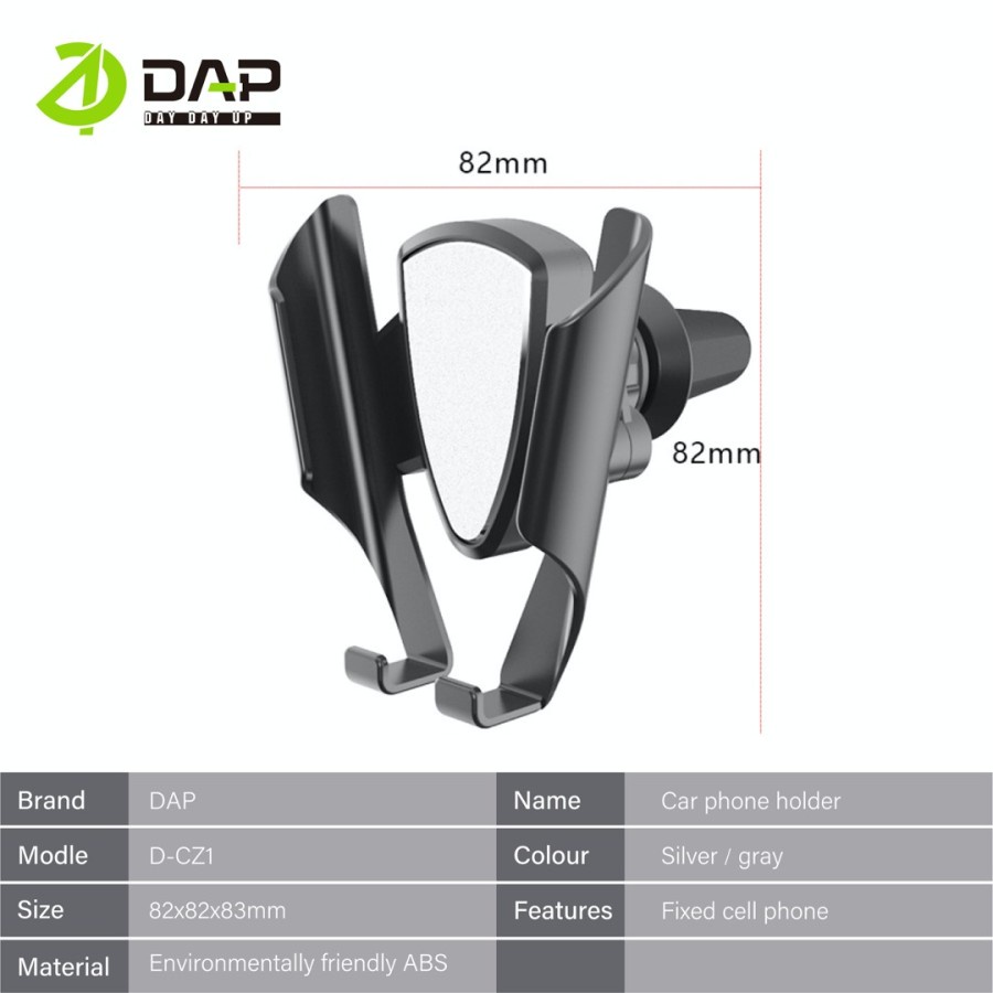 Car Holder AC DAP D-CZ1 Car Holder Air Vent Holder Mobil AC