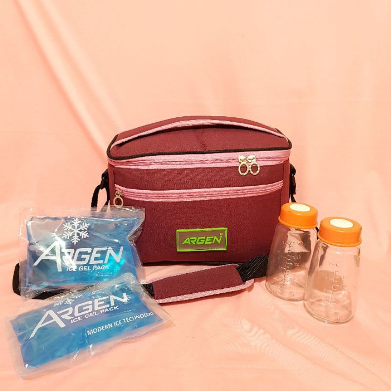 COOLER BAG ASI ARGEN / TAS PENYIMPANAN ASI ARGEN COOLER BAG / TAS BAYI DIAPERS BAG BABY