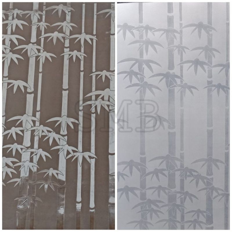 Fiber Pagar Motif Bambu