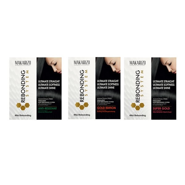 Makarizo Professional Rebonding System Milky Pouch 125ml