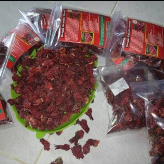 

Bunga Rosella Kering - Teh Rosela - isi 50gr