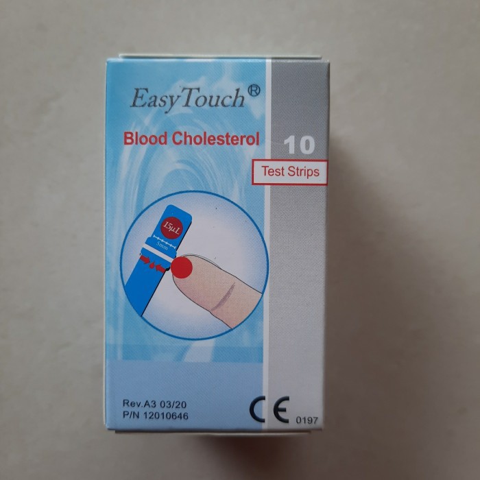 Strip Cholesterol Easy Touch Strip Kolesterol Alat Cek Colesterol Refill Strip Cholesterol EasyTouch