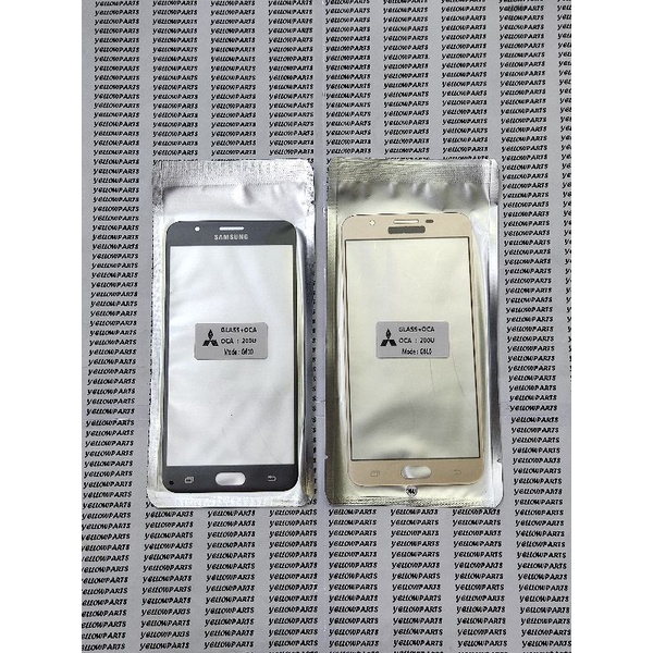 KACA GLASS LCD PLUS LEM OCA SAMSUNG GALAXY J7 PRIME G610 ORIGINAL